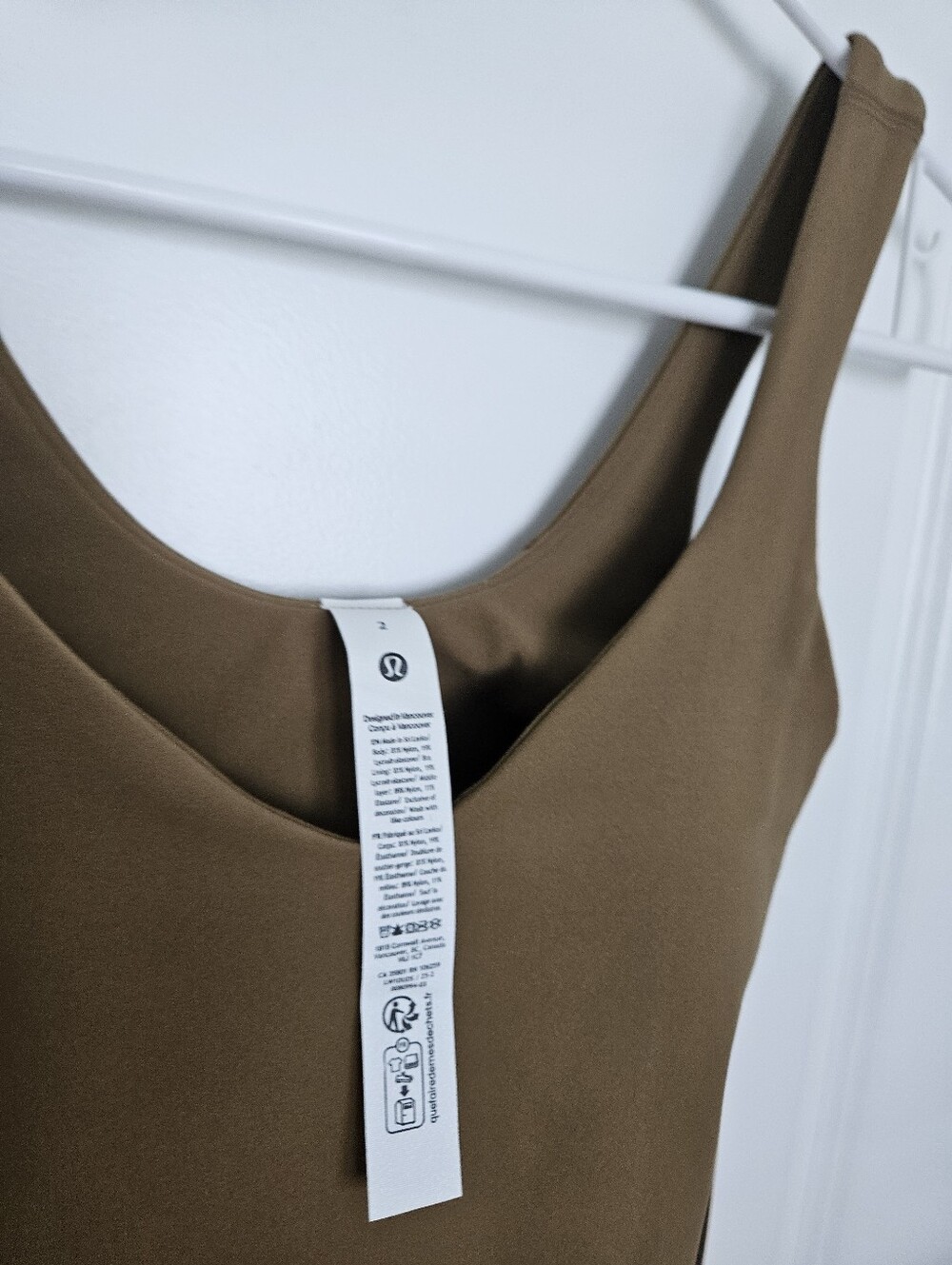NWT Lululemon Align Tank Size 2 A/B cups All Spice - Picture 9 of 15